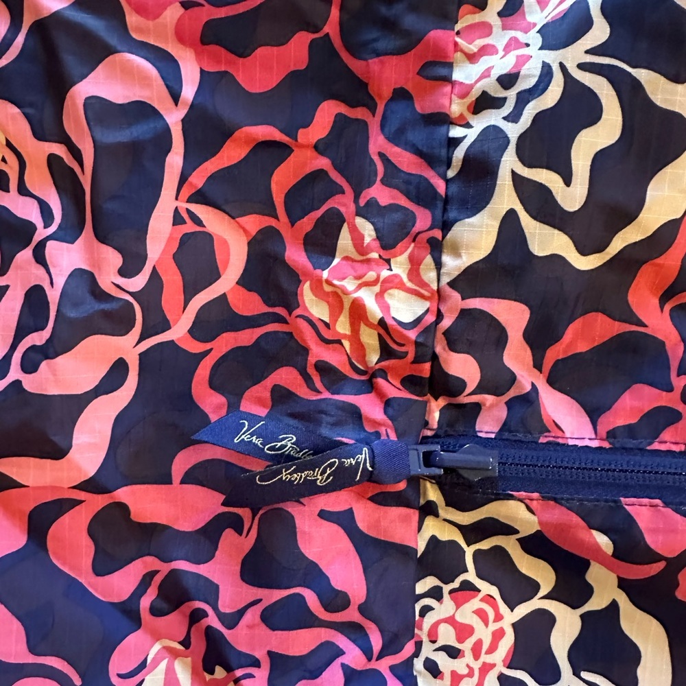 Vera Bradley Flowered Foldaway Tote - Picture 3 of 6